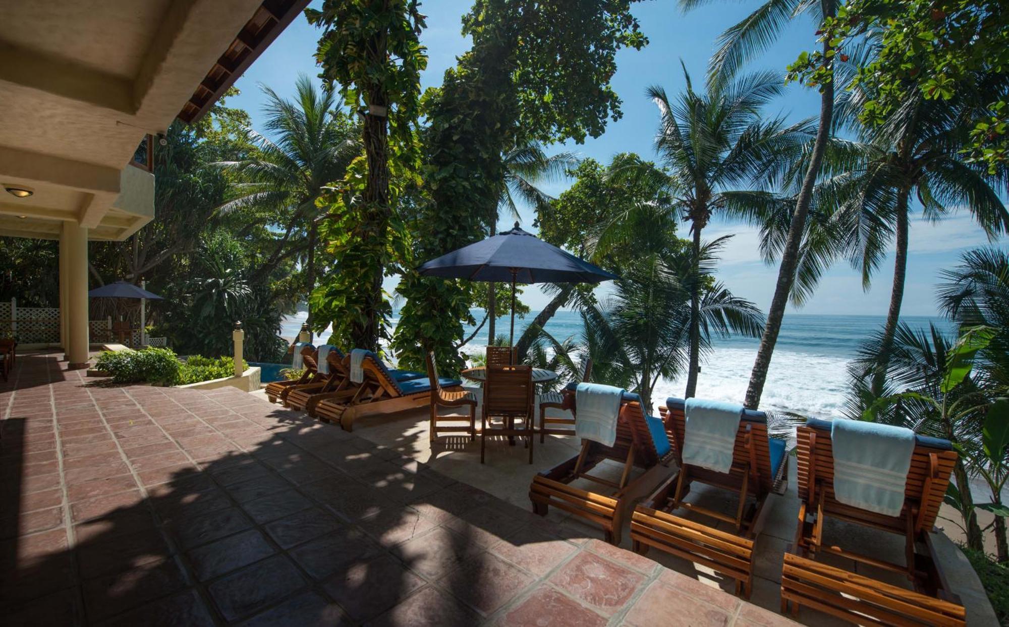 Elegant Costa Rican Villa With Oceanfront Infinity Pool Rio Grande Экстерьер фото